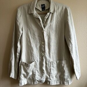 GAP Women's Light Beige Blazer